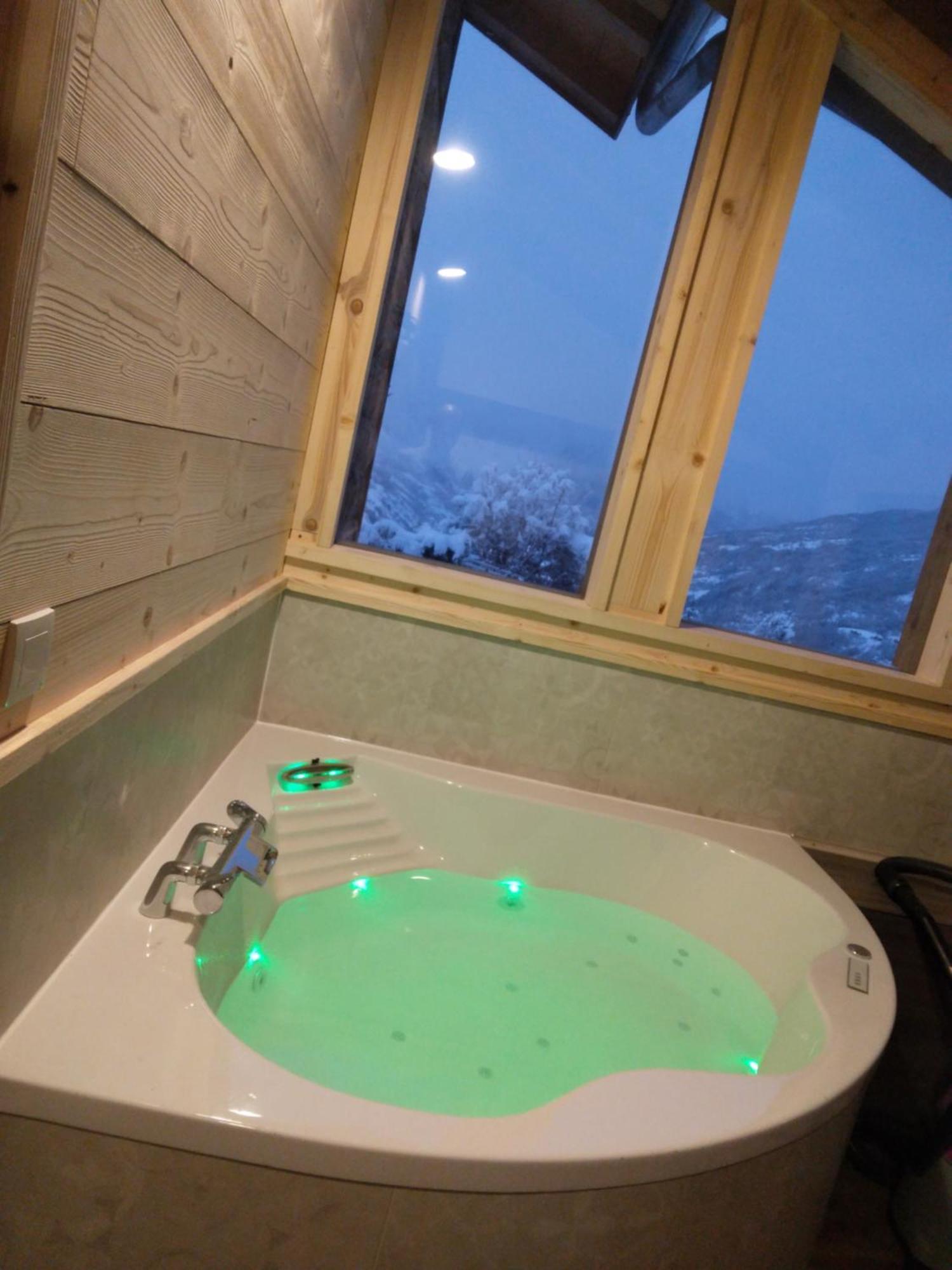Chalet Balneo Billard La Plagne Savoie Vue Top Exterior photo