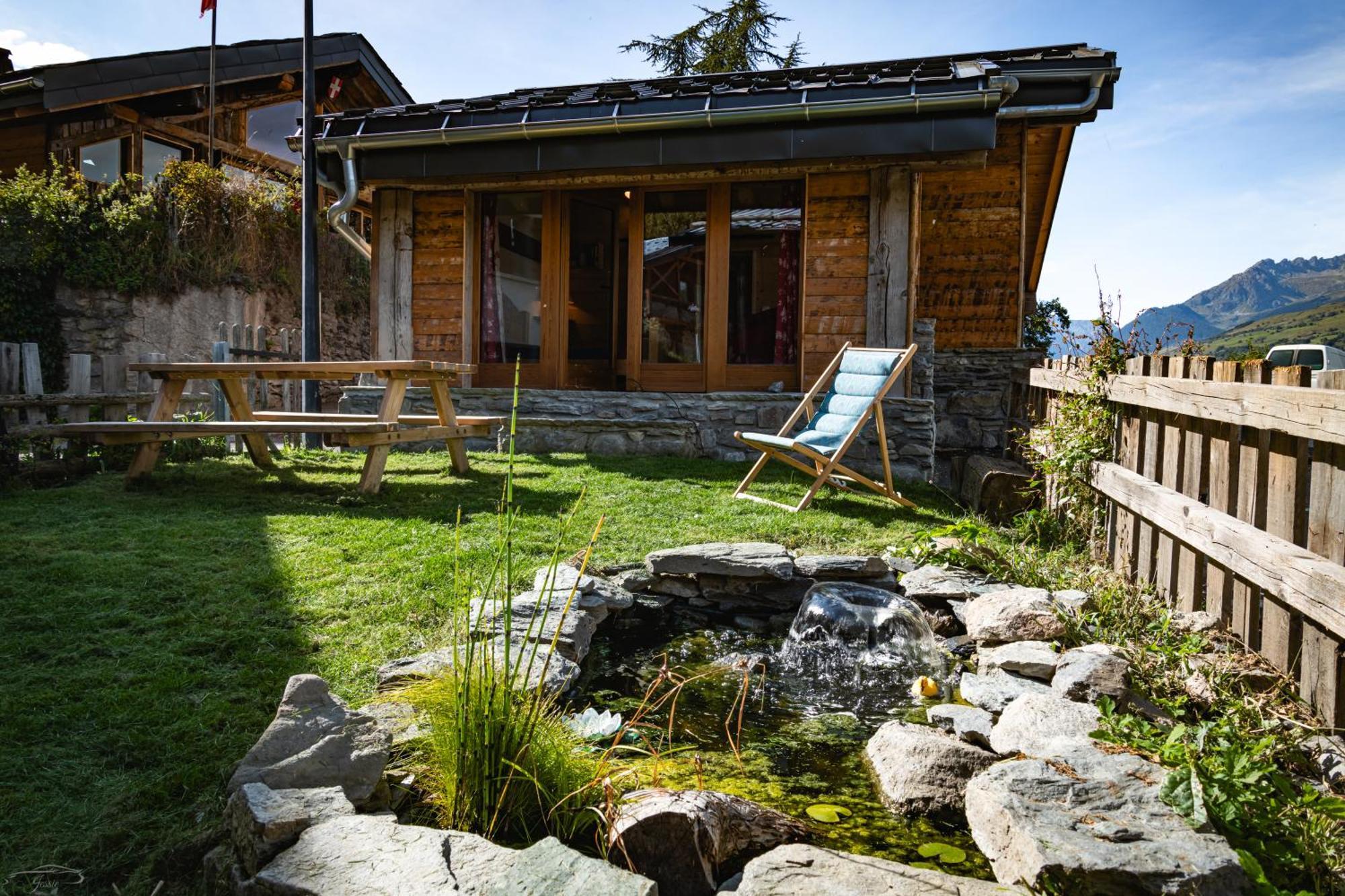Chalet Balneo Billard La Plagne Savoie Vue Top Exterior photo